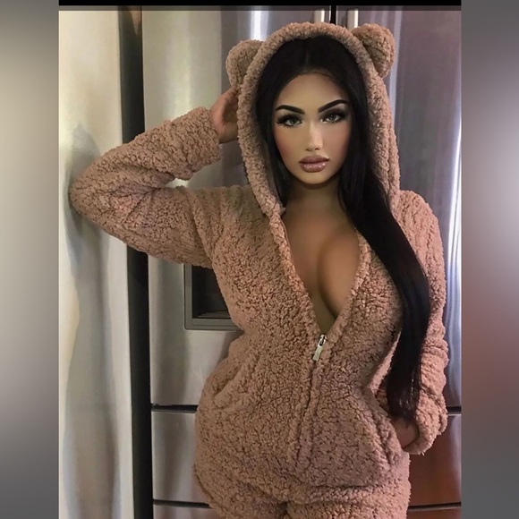 Fashion Nova Pants - TEDDY BEAR ROMPER FASHION NOVA